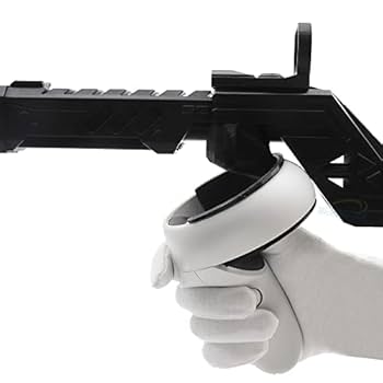  Quest 2 ガンコン付き Meta Quest 2コントローラに装着して使う銃型アタッチメントが登場